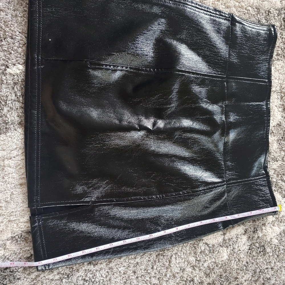 Free People Coated Mini Skirt - Picture 7 of 7